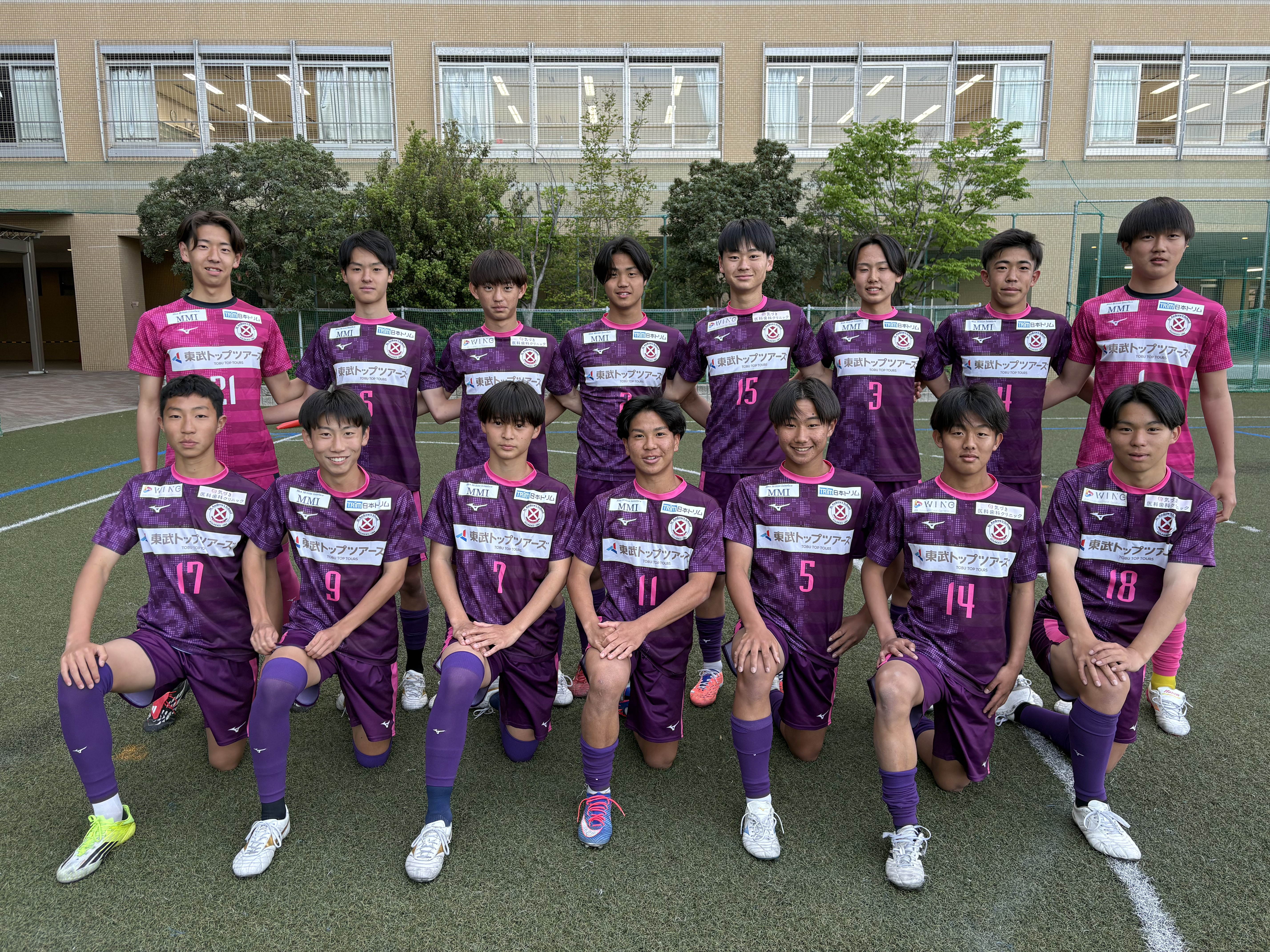 関西 U-16 ～Groeien～ | 参加チーム 詳細 | 桃山学院